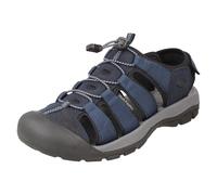 Hush Puppies Mens Pu Upper Active Closed Toe Sandal With Touch Fastening - Navy - Size UK 7