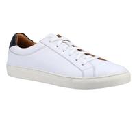 Hush Puppies Men's Colton Cupsole Trainers, White, 8