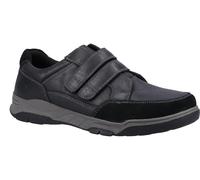 'Fabian' Double Strap Shoes Hush Puppies Black 9