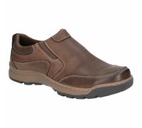 Hush Puppies Mens Jasper Slip On Shoes Brown 8