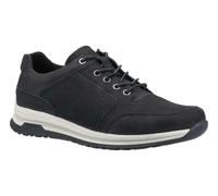 Hush Puppies Men's Joseph Lace Up Sneaker, Black Nubuck, 8 UK