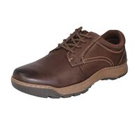 Hush Puppies Men's Olson Lace Up Sneaker, Brown, 11 UK