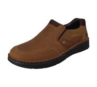 Hush Puppies Men's Slip-On Loafers Fanco Leather Tan UK 7