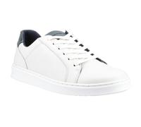 Hush Puppies Madden Leather Men's White Trainers UK 12