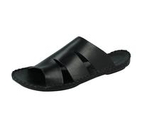 Hush Puppies Bellerin Morocco Mens Black Sliders Leather (archived) - Size UK 9.5