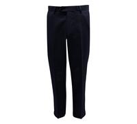 Men's Hutson Harbour Expand-A-Band Trousers - Navy - W36R | TJ Hughes Blue