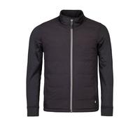 Men's Hybrid Fleece Lined Jacket Full Zip | Insulated Waterproof Coat