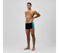 Speedo Men's Hyperboom Panel Aquashort | Swim Training | Fitness | Chlorine Resistant Swimwear, Turquoise, 30