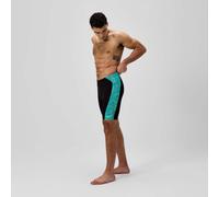 Speedo Men's Hyperboom Panel Jammer | Swim Training | Fitness | Chlorine Resistant, Turquoise, 28
