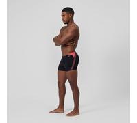 Speedo Men's Hyperboom Splice Aquashort Swimming Trunks | Quick Drying | Training | Fitness | Chlorine Resistant Swimwear, Coral Sands'', 40
