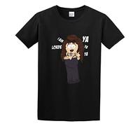 Men's I Am Lorde Ya Ya Ya Randy Marsh Funny T-Shirt Print Tees Short Sleeve O Neck Black M
