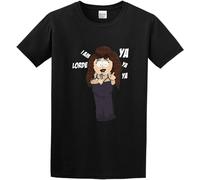 Men's I Am Lorde Ya Ya Ya Randy Marsh Funny T-Shirt Print Tees Short Sleeve O Neck Size L Black