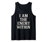 Mens I Am The Enemy Within Tank Top