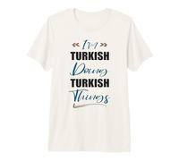 Mens I am Turkish Doing Turkish Things Funny Turkey Lover Premium T-Shirt