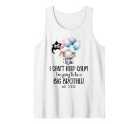 Mens I Can't Keep Calm I'm Going to Be a Big Brother 2026 Big Bro Tank Top