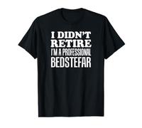 Mens I Didn't Retire I'm A Professional Bedstefar Danish Grandpa Value Graphic T-Shirt