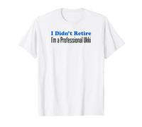 Mens I Didn't Retire I'm A Professional Ukki Finnish Grandfather Value Graphic T-Shirt
