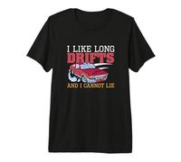 Mens I Like Long Drifts and I Cannot Lie Drifting Funny Drifters Premium T-Shirt