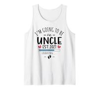 Mens I’m Going to Be an Uncle 2027 First Time Uncle Announcement Tank Top