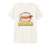 Mens I Trip Over My Wiener Dog Dachshund Lover Premium T-Shirt
