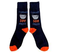 Mens I Would Wok (Walk) 500 Miles Pun Blue Socks 6-11 UK / 39-45 Euro / 7-12 USA