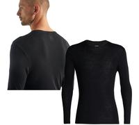 Icebreaker 175 Everyday Crew Merino Long Sleeve Base Layer Black 2XL Men