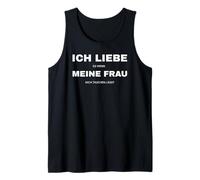 Mens Ich Liebe Meine Frau wenn sie mich tauchen lässt Tank Top