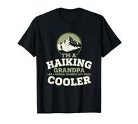 Mens I'm a Hiking Grandpa Like a Normal Grandpa just Much Cooler Value Graphic T-Shirt