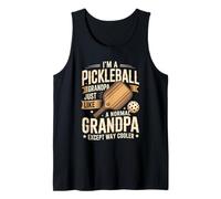 Mens I'm A Pickleball Grandpa Just Like A Normal Grandpa Tank Top