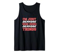 Mens I'm Just DeAndre Doing DeAndre Things Funny First Name Tank Top