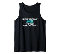 Mens I'm that Legendary Angel Everyone ist Talking About Tank Top
