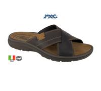 Mens IMAC Crossover Mule Sandals Waxy Brown Lightweight Holiday Shoes M120B