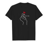 Men's Interactive Partner T-Shirts for Valentine's Day - The Perfect Idea for a Date, Romantic Evening or Anniversary Celebration., black, L