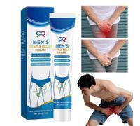 Men's Intimate Area Soothing Cream | Anti-Chafing Relief Moisturizer,20G Fast Absorbing Refreshing Moisturizer for Home Irritation Dryness Redness Moisturizing Absorbs Sweat Itch Relief Travel