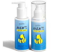 Men's Intimate Care Set with Tea Tree Oil, Contains Men’s Intimate Wash, Anti-Chafing Cream, Sponge Set pH Balanced Anti Fungal Anti Itch Anti Odour Fun Novelty Gifts for Men