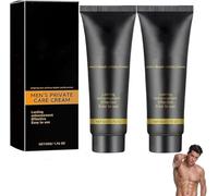 Mens Intimate Cream - Men's Repair Activity Cream, Advanced Skin Body Butter for Men, Improve Your Size and Health, Performance Cream for Restoring Vitality, Regain Your Confidence (2 Pcs)