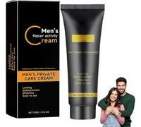Mens Intimate Cream,Men's Repair Activity Cream,Advanced Skin Body Butter,Refreshing Lightweight Formula Regain Confidence