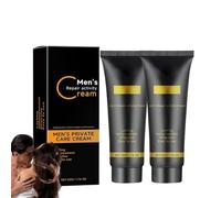 Mens Intimate Cream - Men's Repair Activity Cream for Restoring Vitality Suitable for all skin types (2pcs)