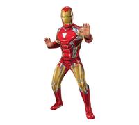 Mens Iron Man Costume Marvel Avengers Endgame Deluxe Superhero Fancy Dress Party