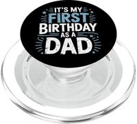 Mens Its My First Birthday As A Dad Fatherhood PopSockets PopGrip for MagSafe
