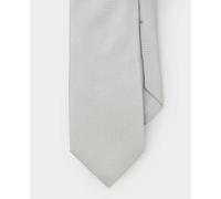 Men's Ivory Herringbone Seven Fold Silk Tie - Savile Row Company