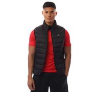 Men's Jack and Jones Wilson Body Warmer Gilet in Black