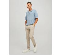 Men's Jack & Jones Marco Cotton Men's Off White Chino Pants - Cream