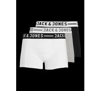 Mens Jack & Jones Sense 3 Pack Trunks Boxers Briefs Stretch Cotton