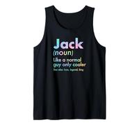 Mens Jack Like A Normal Guy Only Cooler Legend King First Name Tank Top