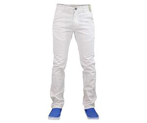 Mens Jack south Devon Pants_B_WHT_36L , Bright White, 36W 34L