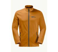 Men's JACK WOLSKIN KOLBENBERG FZ M (SAFFLOWER) fleece jacket