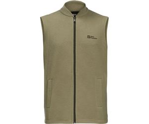 Men's JACK WOLSKINS LIGHT CURL VEST M (Bay Leaf) sleeveless jacket