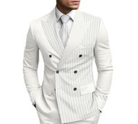 Mens Jacket Big Casual Mens Jacket Single-Coloured Lapel Pocket Decoration Mens Suit Classic Business Mens Suit Jacket A-20 XL