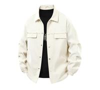 Men's Jacket Bomber Military Summer Light Thin Jackets Full Zip Active Coat Mod Skin Tartan Lining Flap Pockets Lightweight Coats Womens Classic Retro Tops with Multi